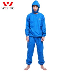 Wesing Professional Sauna Suit Athletes Weight Control Sports Suits Running Gym Clothes Sauna Equipment for Lose Weight 2504B1